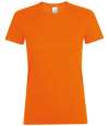 01825 Ladies Regent T Shirt Orange colour image